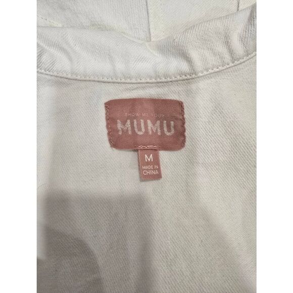 NWOT Show Me Your MuMu Cannon Romper in Seasalt Sz M - Picture 2 of 10